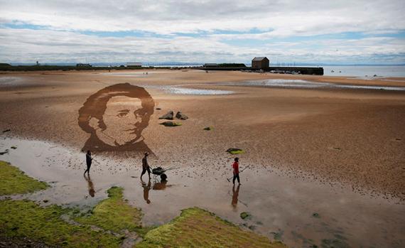 Элсэн дээрх хөрөг